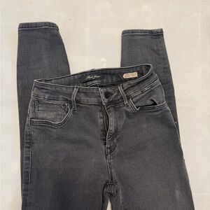 Mavi Black Skinny Jeans Sleek Stretchy Denim